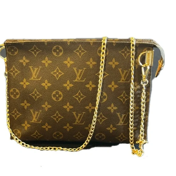 Louis Vuitton
LV Monogram Toiletry Pouch 26 vintage converted Crossbody - Picture 3 of 16